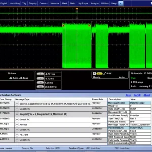 USB-PD Power Delivery (CC) Protocol Decode Software