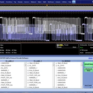 MIPI-UFS/UniPRO/LLI Protocol Decode Software